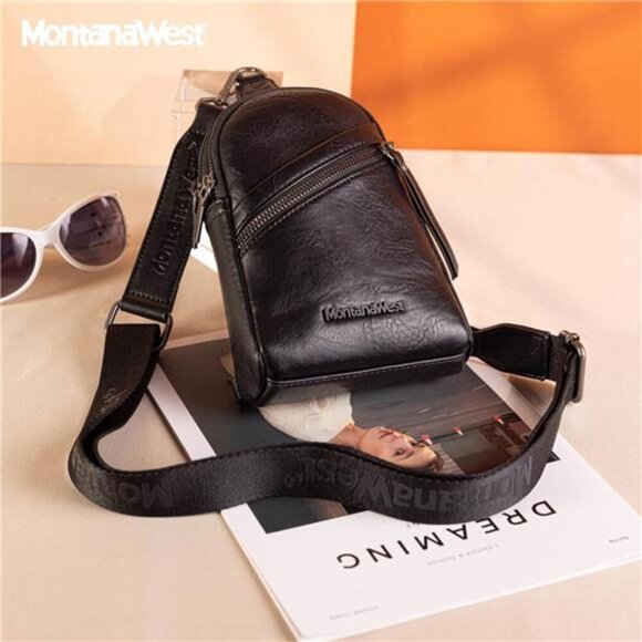 Montana West Small Crossbody Sling Bag for Women Cute Cross Body Fanny Pack - Picture 2 of 7